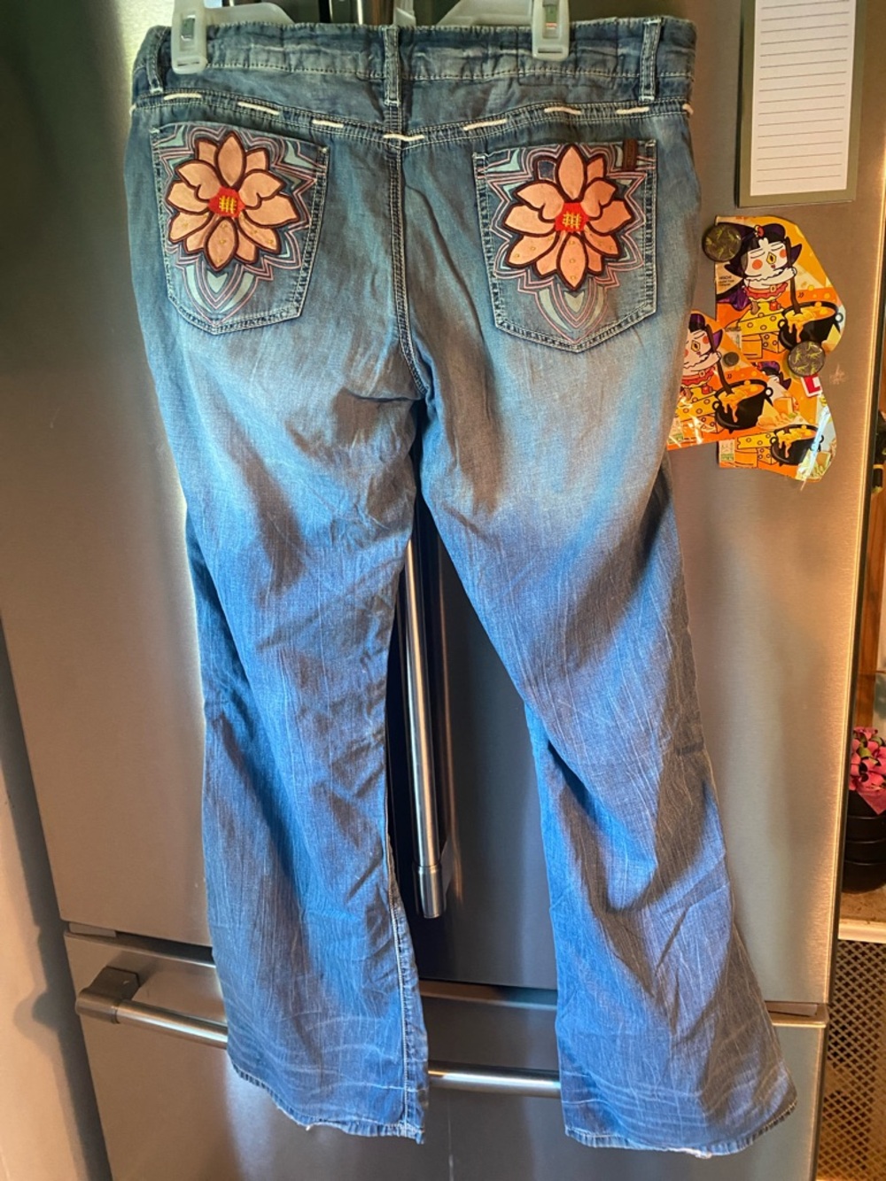 Buffalo David Bitton Light Blue Washed Denim Jeans Rare!!! Size 32